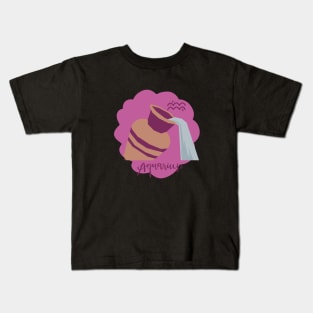 Aquarius: Break free, with innovation as your guide. Kids T-Shirt